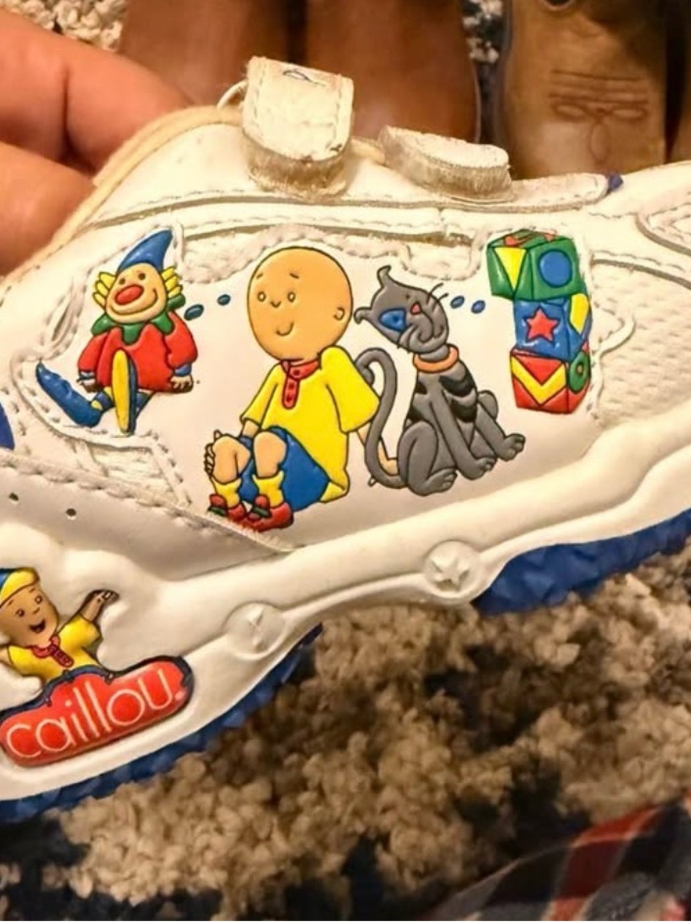 Caillou toddler shoes size 6